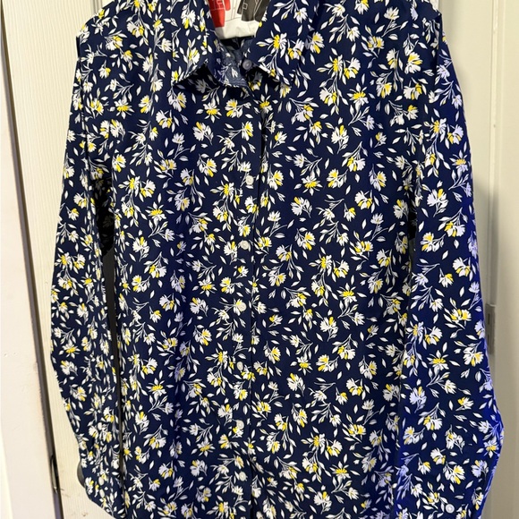 Lands' End Deep Sea Navy Pattern - Picture 4 of 6